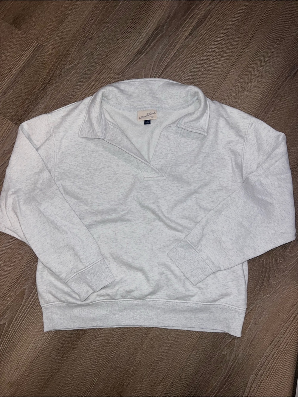 V-Neck Pullover Sweatshirt